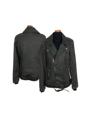 MISS SIXTY belted coating rider jacket