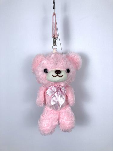 pink bear key-ring