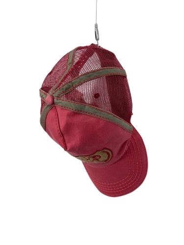 Diesel red mash ball cap