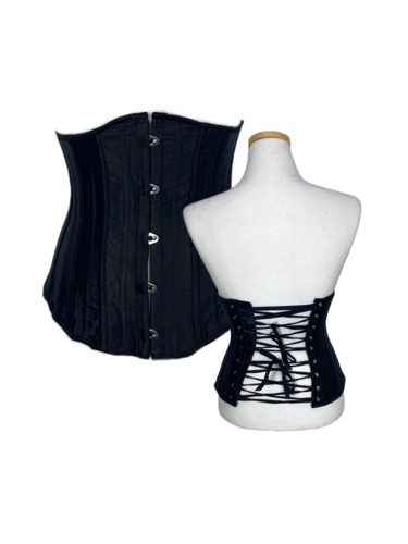 real black corset