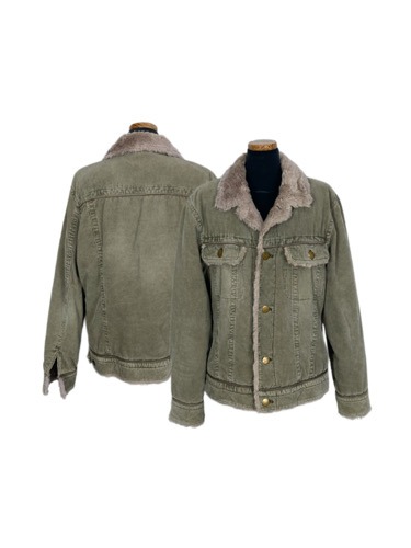 vintage corduroy fur lining jacket