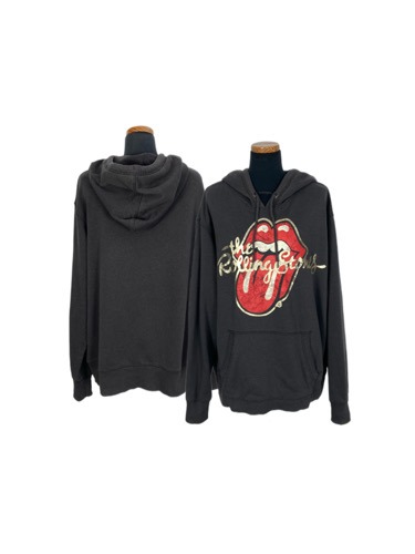 rolling stones grunge logo hoodie
