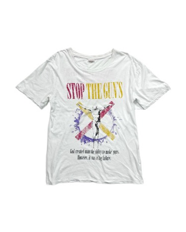 MOUSSY stop the gun&#039;s t-shirt
