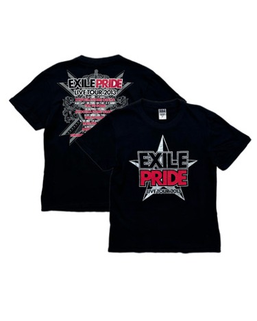 EXILE PRIDE 2013 tour t-shirt