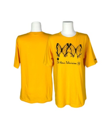 yellow butterfly t-shirt
