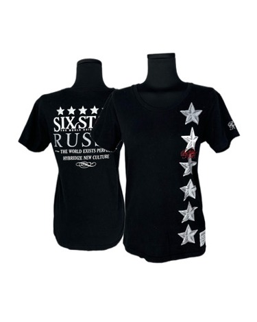 stars logo printing t-shirt