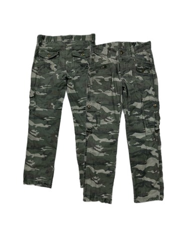 camo military cargo pants