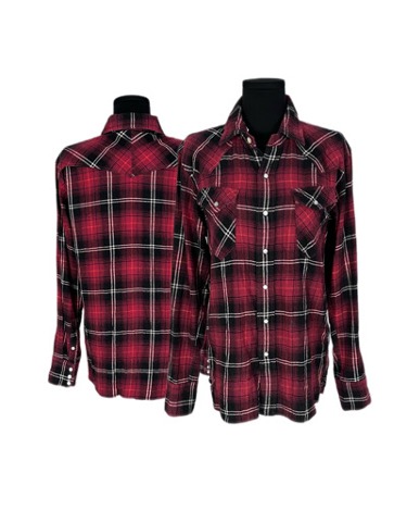 western red check shirt