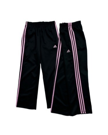 ADIDAS pink logo line pants