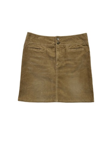 ohcer corduroy pocket skirt